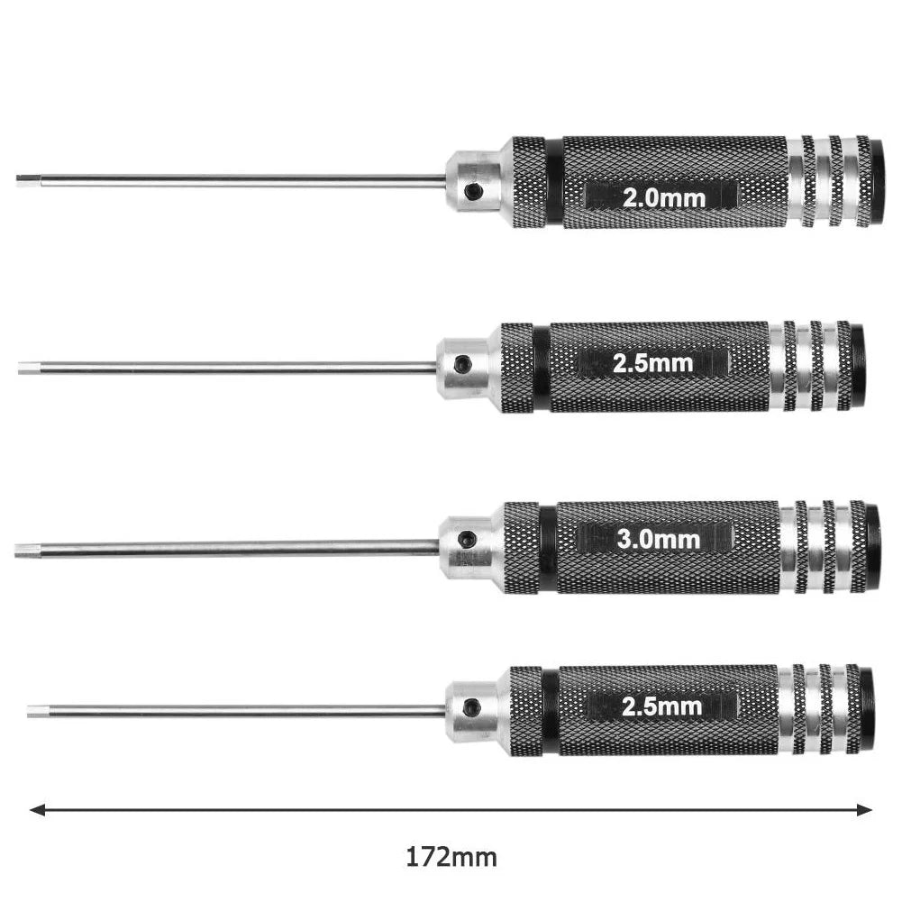 7pcs Titanium Plating Mini Precision Hex Screwdriver