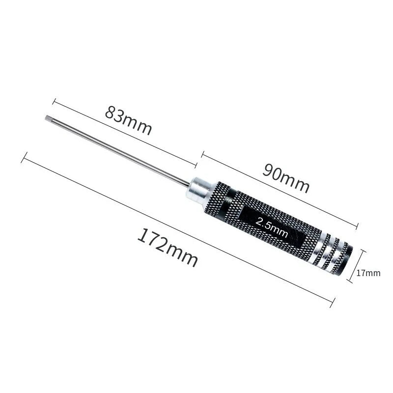 1.5mm 2.0mm 2.5mm 3.0mm Hex Screw Driver