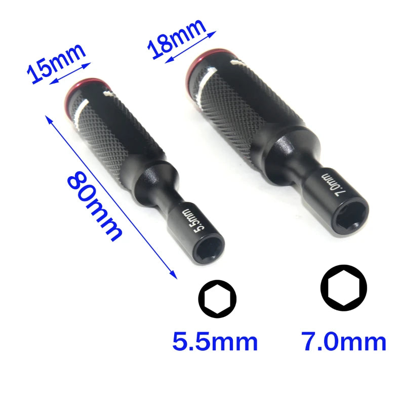 HUDY Hexagonal Head Nut Drivers